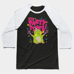 Party time frog Baseball T-Shirt